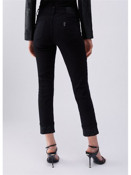 Pants woman black LIU JO | UA6006T2594/22222